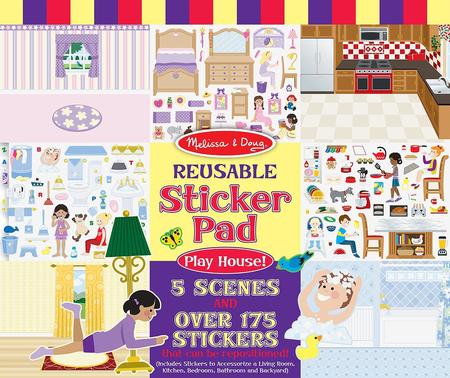 Play House Reusable Sticker Pad