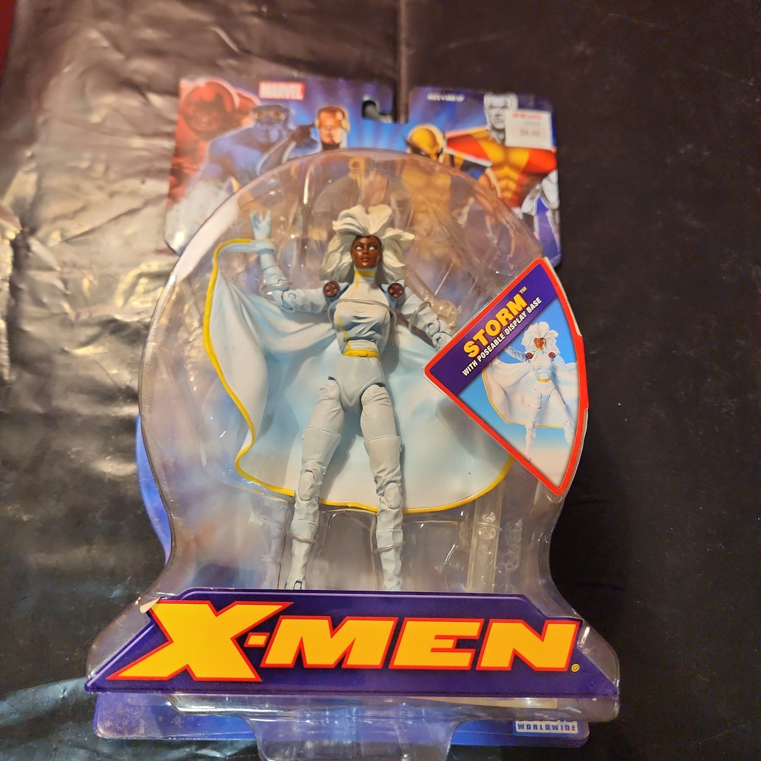 2005 Marvel X-Men STORM Action Figure with Poseable Display Base New Rare HTF