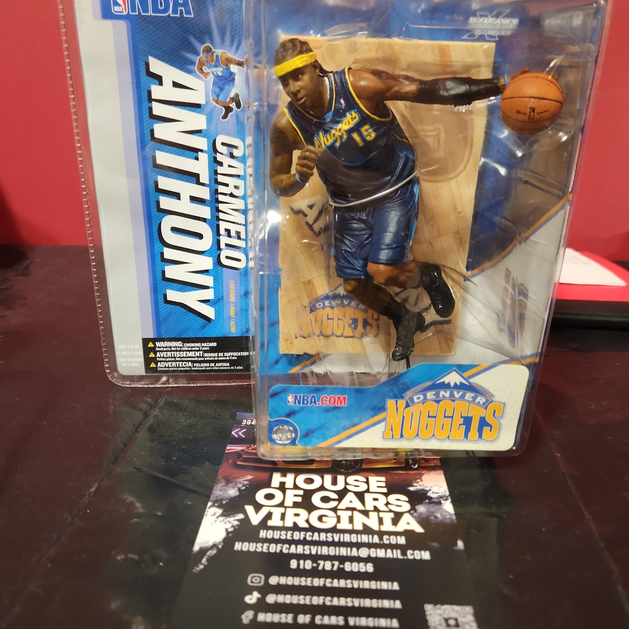 McFarlane Series 11 NBA – Carmelo Anthony Denver Nuggets – Figure