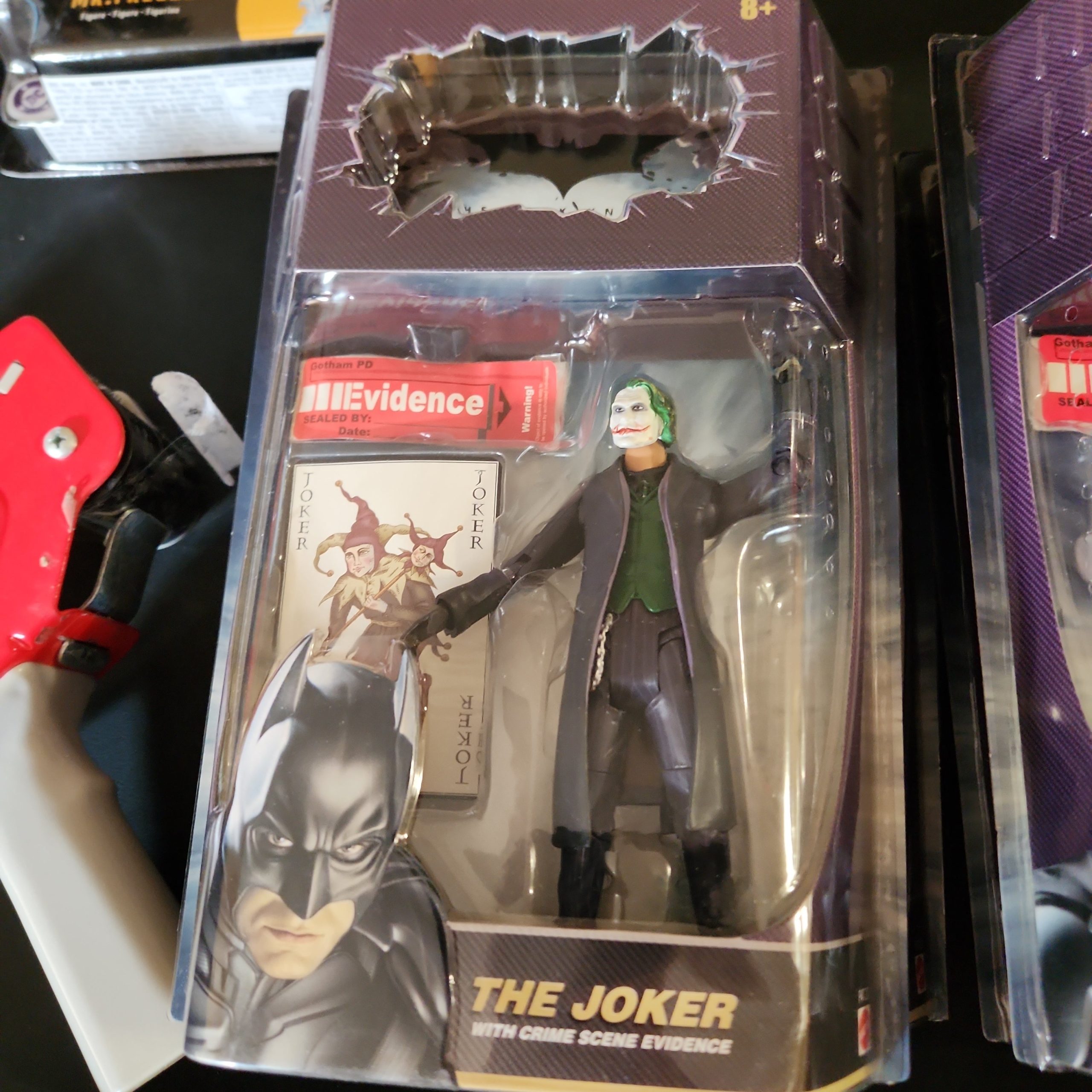 Mattel Movie Masters Dark Knight series 1 Batman Dark Knight Suit 2008 – NEW joker