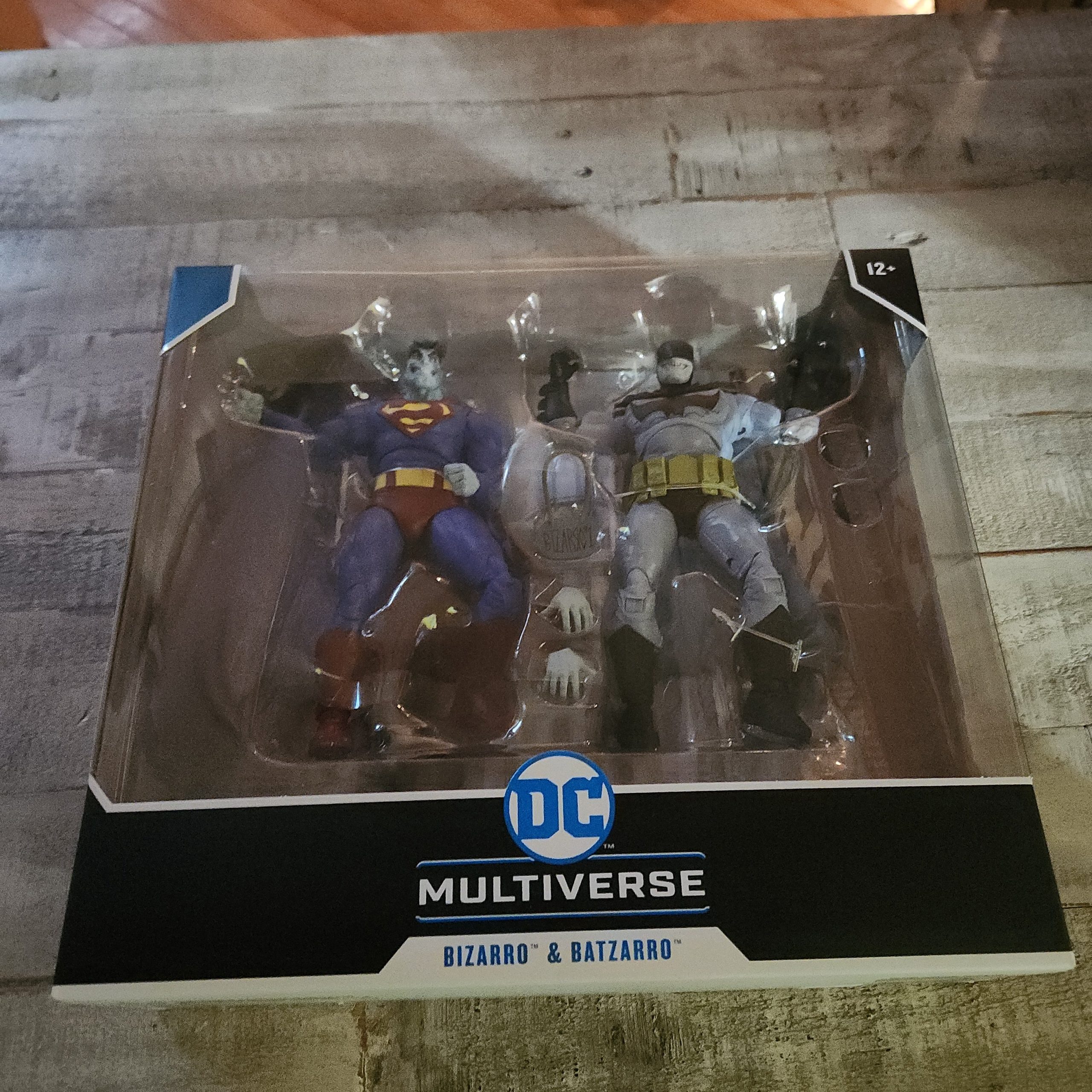 (.) DC Multiverse  BIZARRO & BATZARRO  7″ Action Figures  McFarlane Toys BRAND NEW