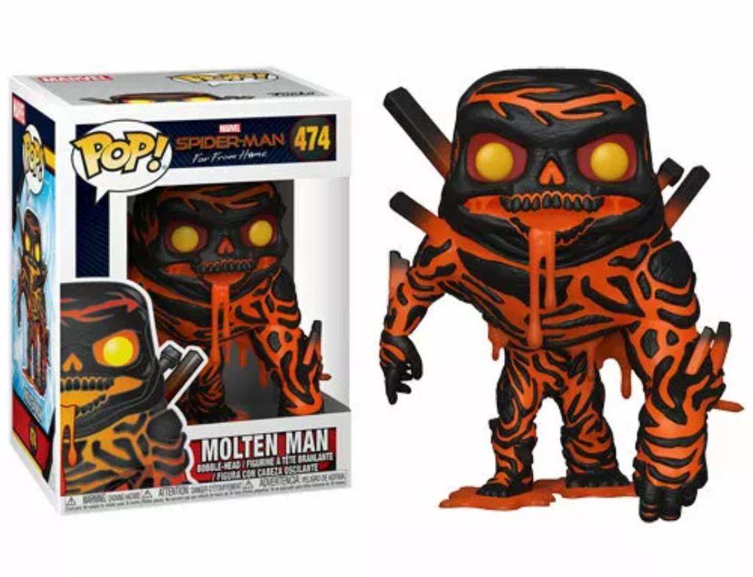 Molten Man ,Spiderman far from home Funko Pop 474