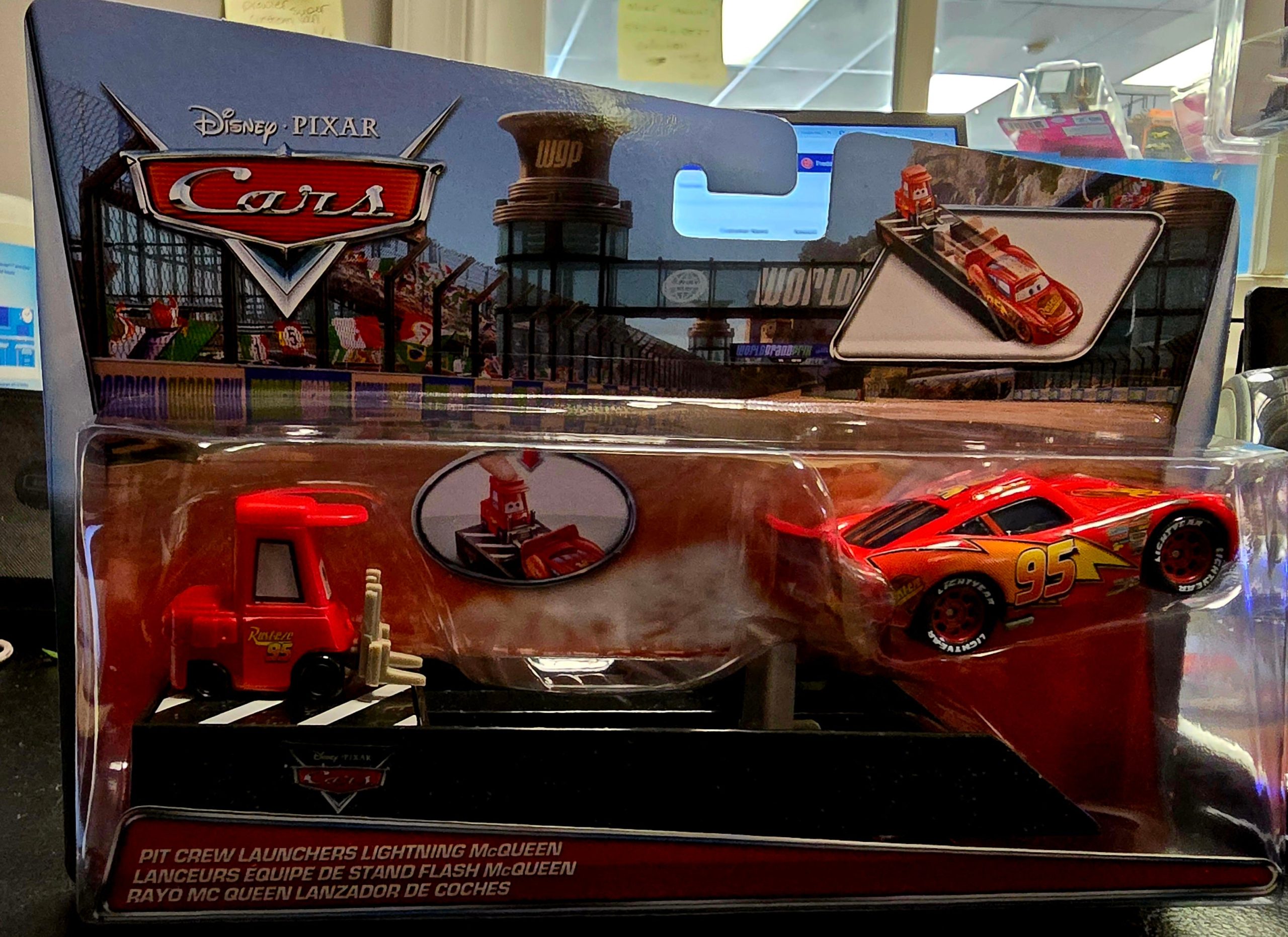 Disney-Pixar Cars Pit Crew Launchers Steve McQueen