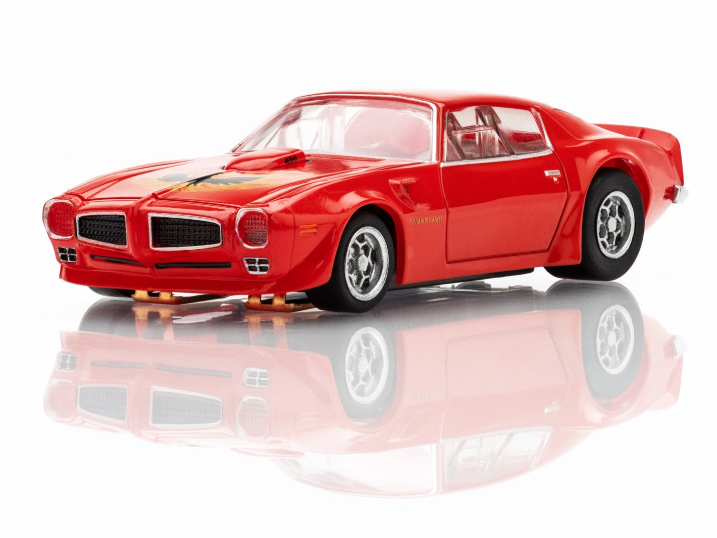 AFX Mega G+ 22097 1970 Pontiac Firebird Trans Am Red HO Scale Slot Car