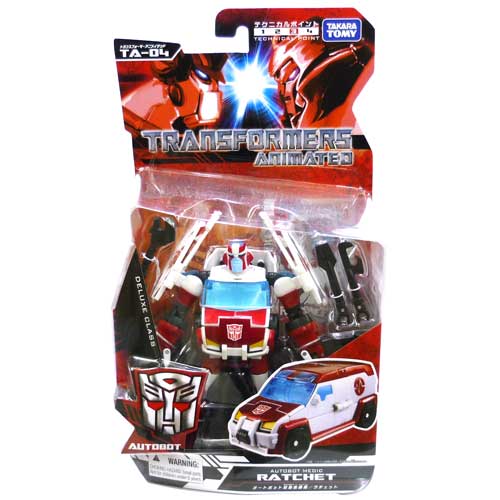 Japanese Transformers Animated – TA-04 Ratchet