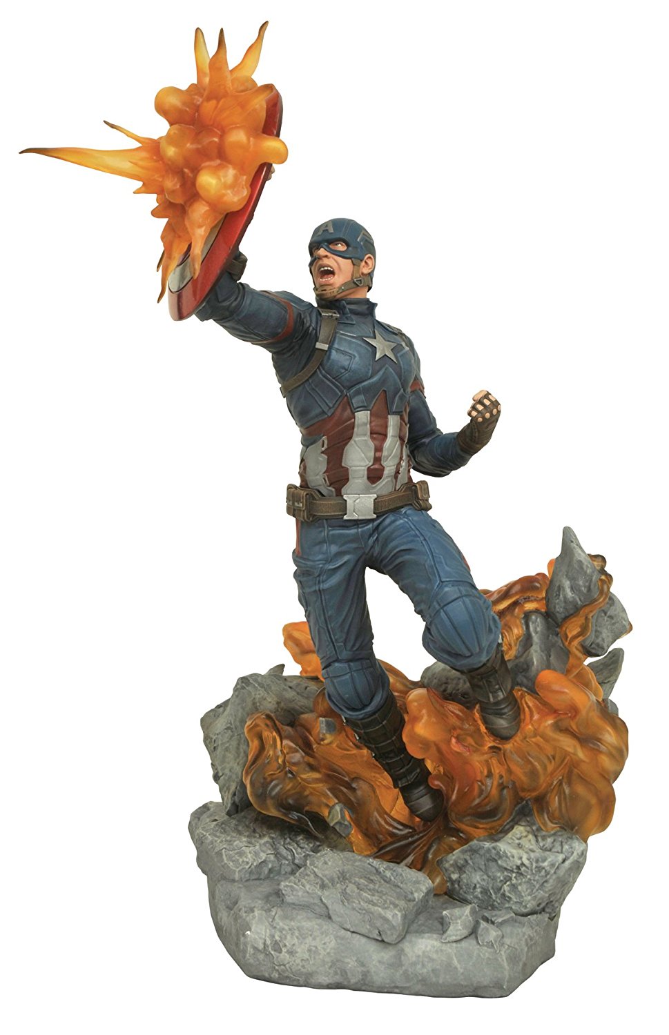 Marvel Milestones Civil War Movie Captain America Resin Figure Statue