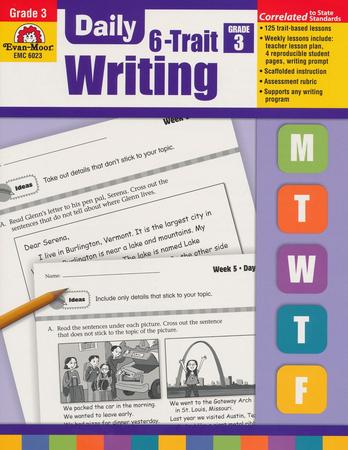 Daily 6-Trait Writing, Grade 3