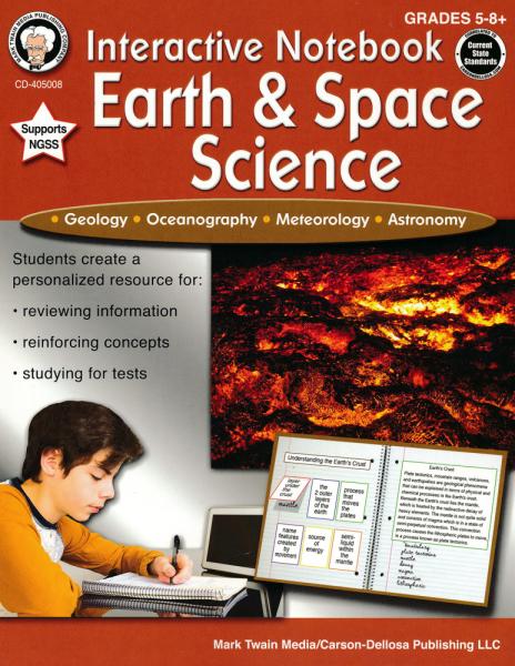 Interactive Notebook: Earth & Space Science, Grades 5 – 8