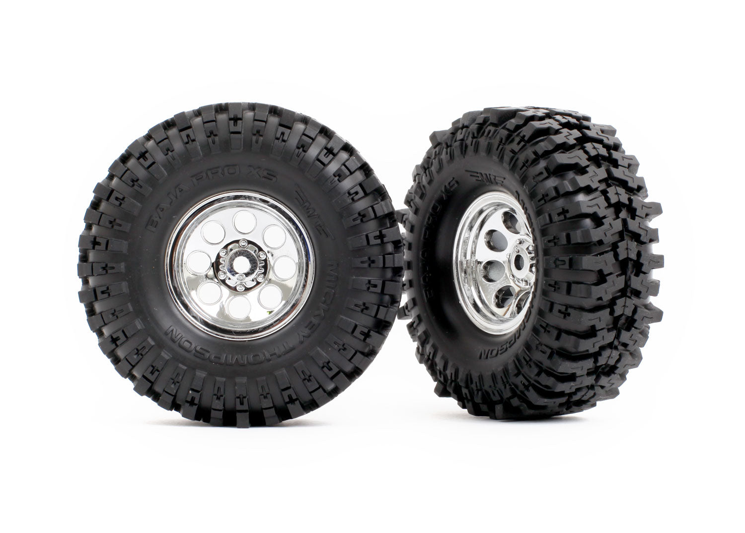 TRX4M T&W CHRM WHL 2.4 MT TIRE