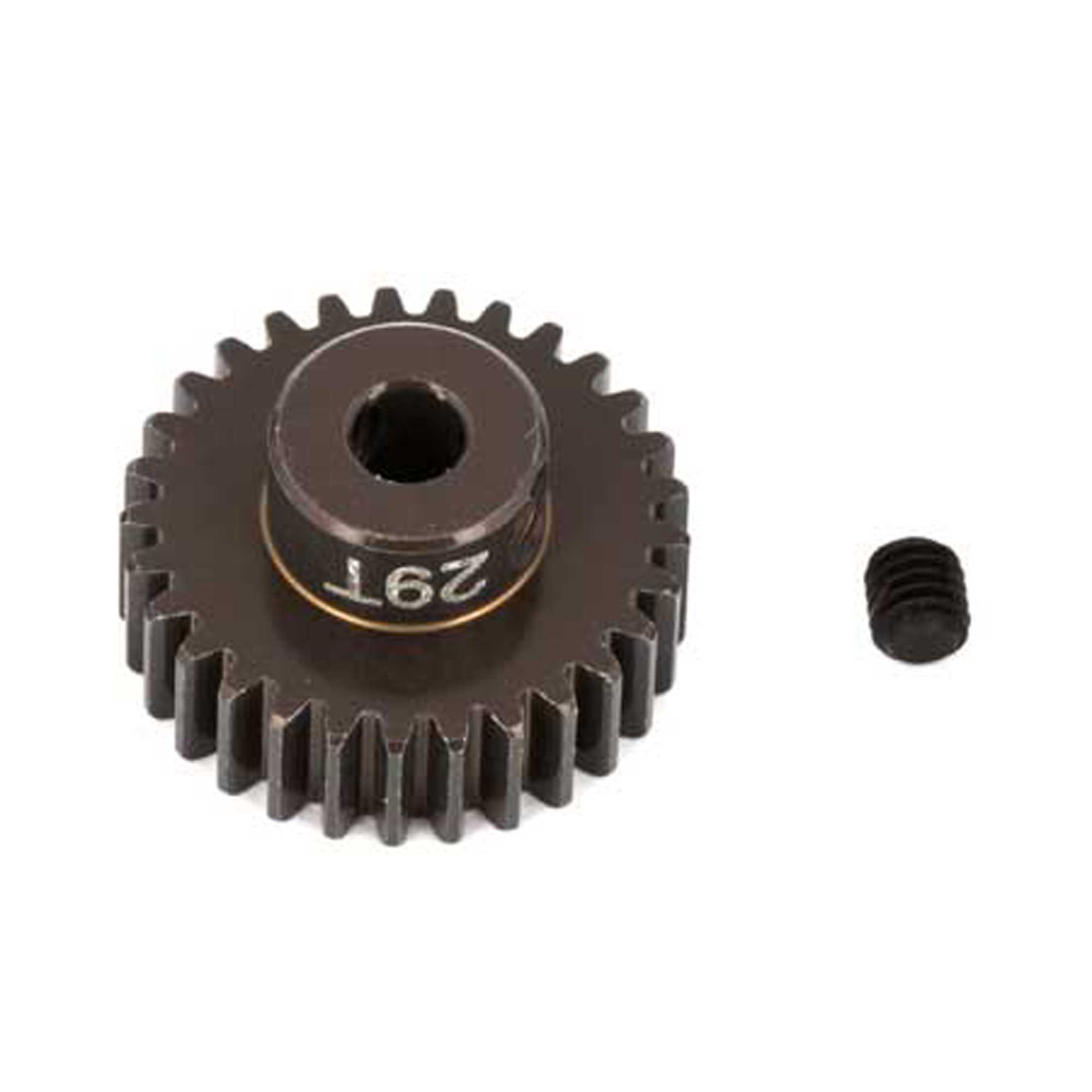 Factory Team Aluminum Pinion Gear, 29T, 48P, 1/8 Shaft