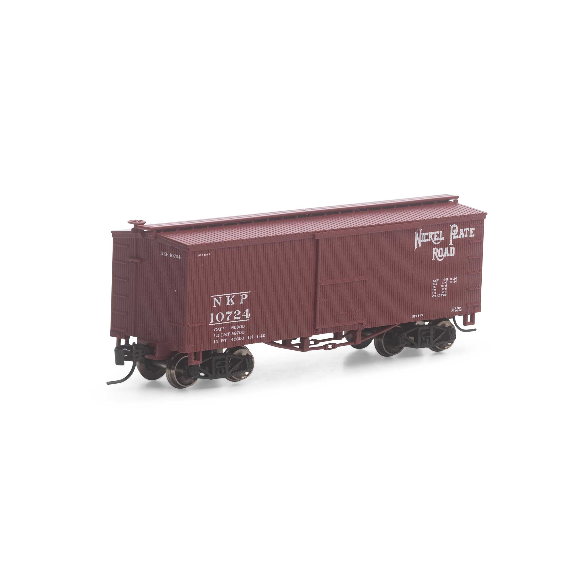 N 36′ Old Time Wood Box, NKP #10724