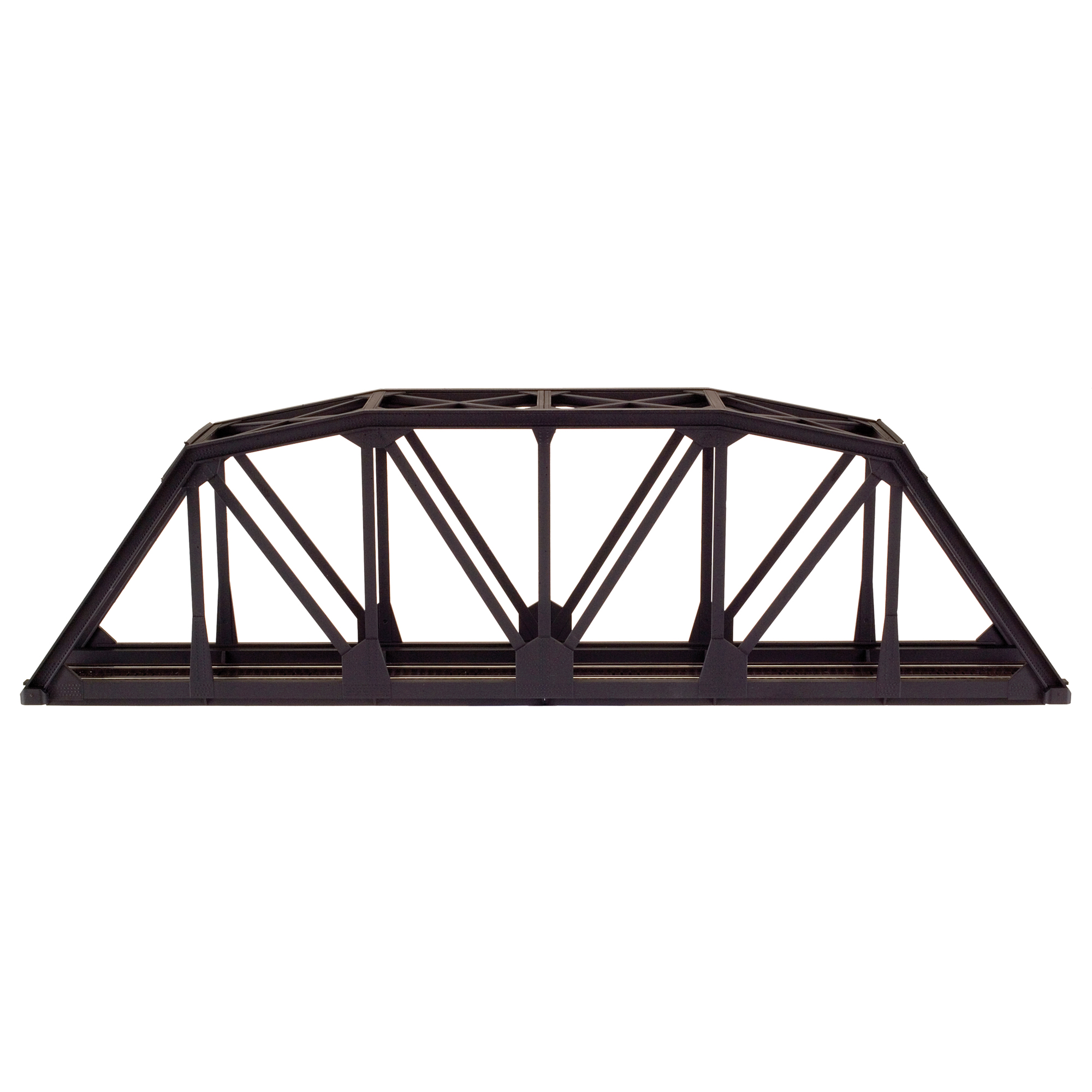 HO KIT Code 83 18″ Through Truss Bridge, Black