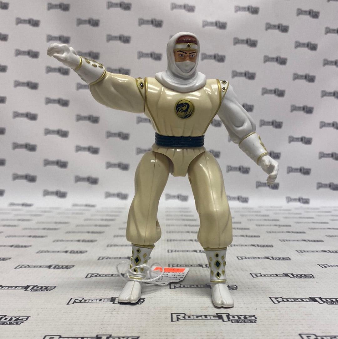 Bandai 1995 Mighty Morphin Power Rangers Ninjetti White Ranger (Incomplete)