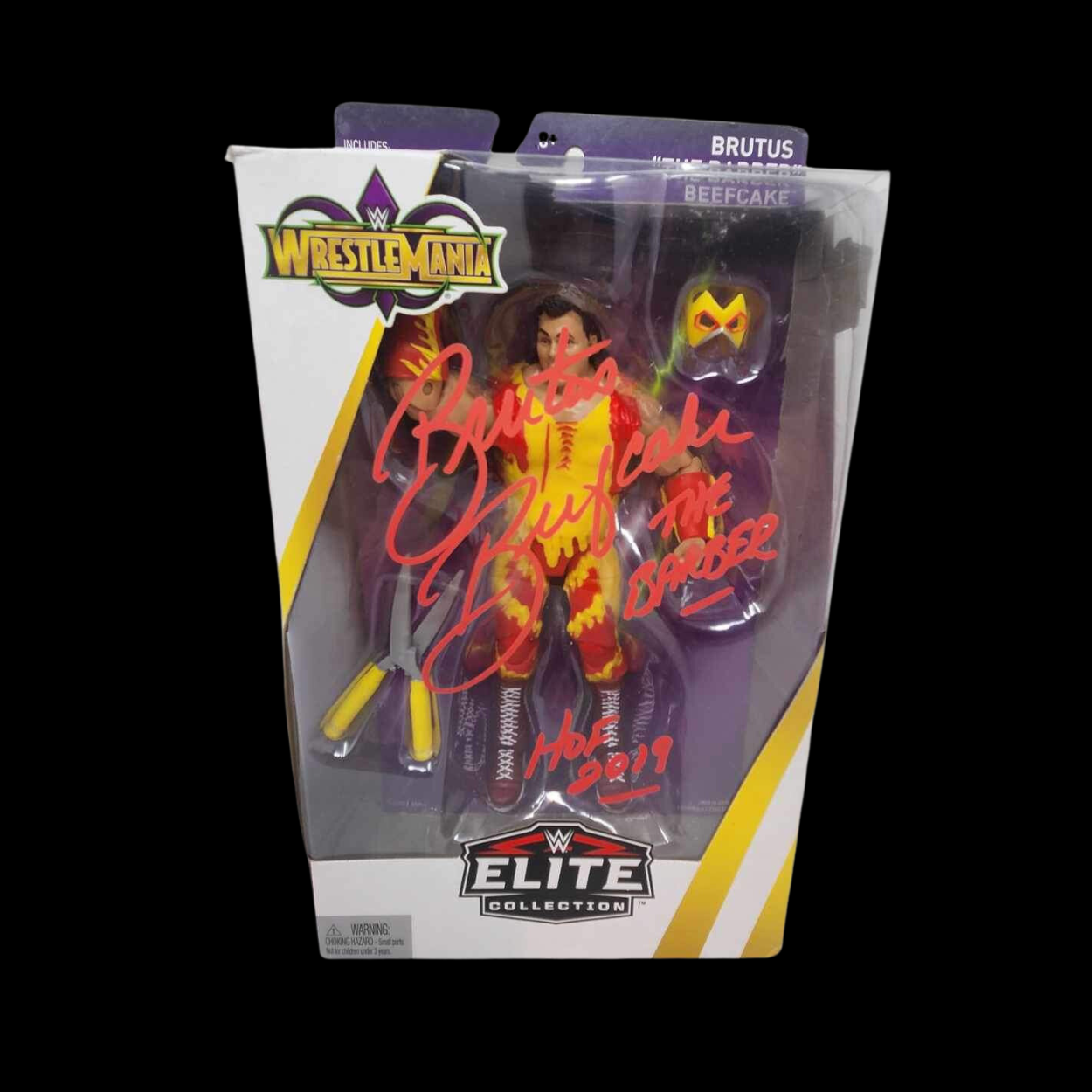 Brutus Beefcake Signed Elite Action Figure