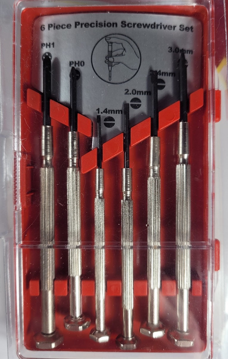 Excel 55662 6-piece Precision Screwdriver Set