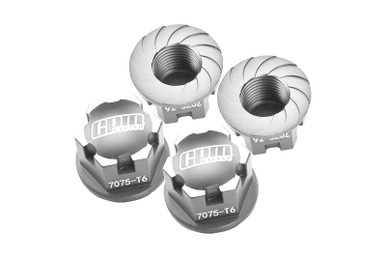 GPM Silver 7075-t6 Aluminum 17mm Wheel Lock Nuts