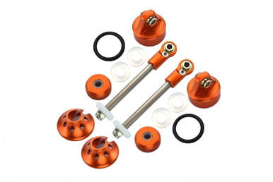 GPM Alloy Rebuild Kit Front Damper For Slash Rustler Stampede 4×4  (Orange)