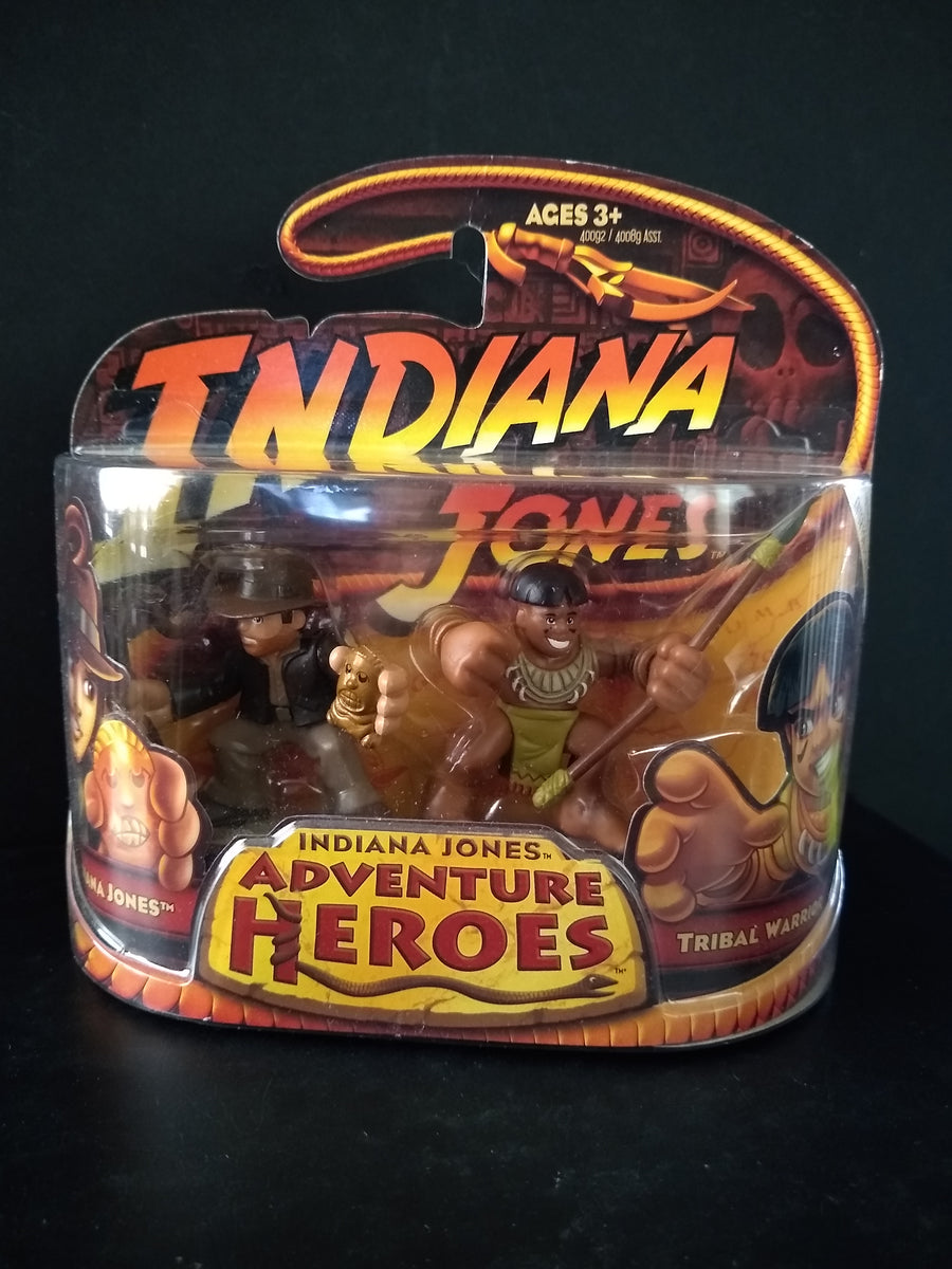 Indiana Jones and Tribal Warrior, Adventure Heroes, Hasbro