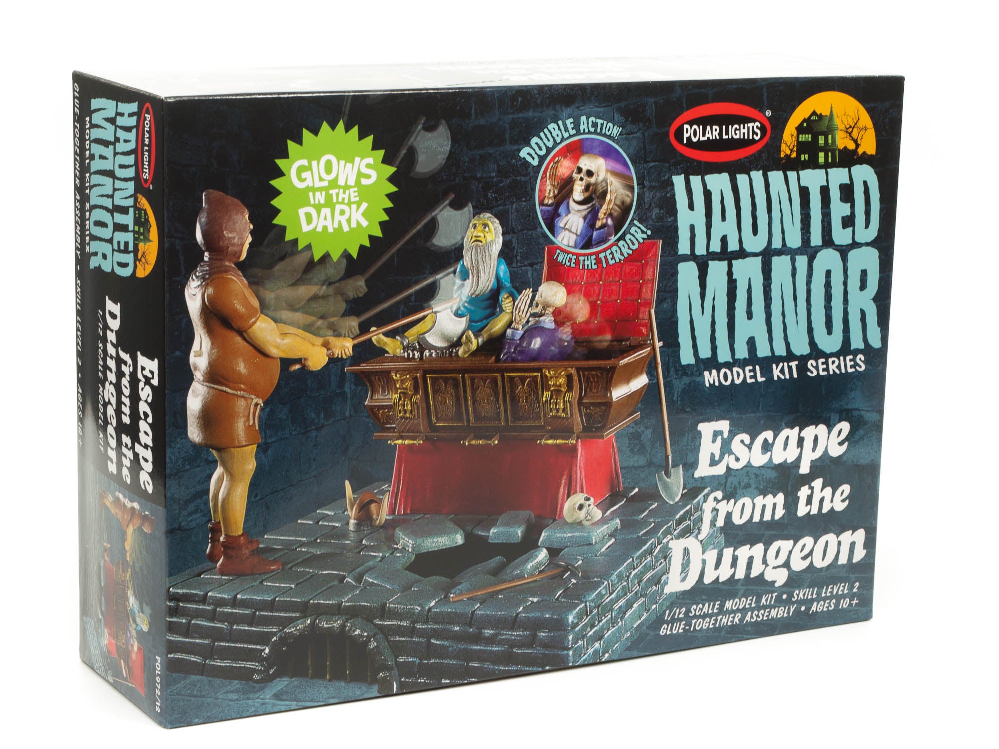 Polar Lights Haunted Manor: Escape from the Dungeon 1:12 Scale Model Kit