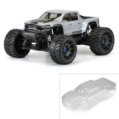 Pro-Line Pre-Cut 2021 Ram 1500 Clear Body for X-MAXX