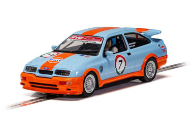 Scalextric Ford Sierra RS500 – Gulf Edition – Richard Millar 1/32 Slot Car