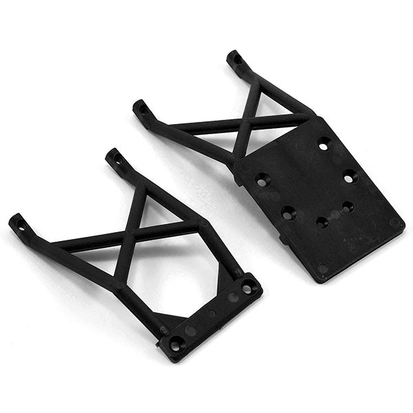 Traxxas Stampede Front & Rear Skid Plate Set (Black)