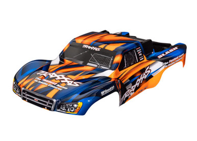 Traxxas Slash Orange & Blue Painted Body