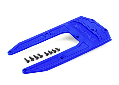 Traxxas Sledge Chassis Skid Plate (Blue)