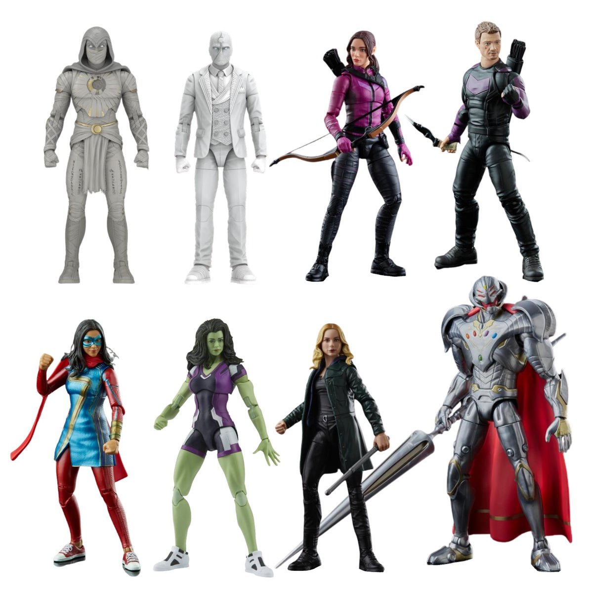 Marvel Legends Disney+ Wave COMPLETE SET (Infinity Ultron BAF)