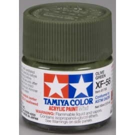 Tamiya Acrylic Mini XF-58 Olive Green 1/3 oz