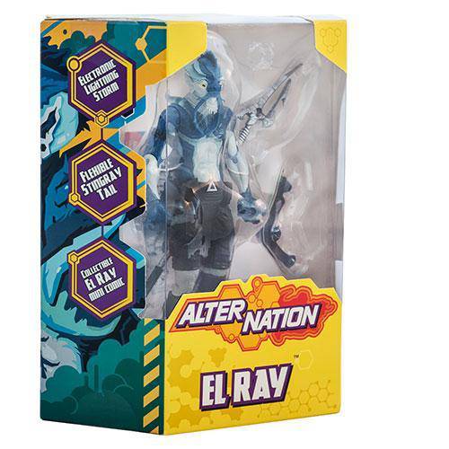 Alter Nation – El Ray – 6 Inch Action Figure (With Free Comic Book)