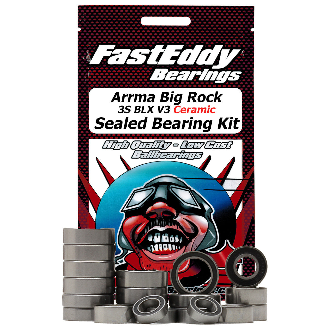 Arrma Big Rock 3S BLX V3 Ceramic Sealed Bearing Kit