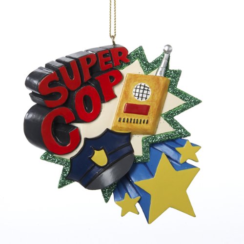 Super Cop Ornament