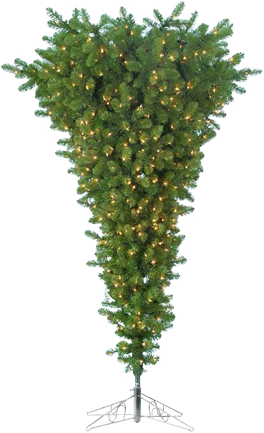 5 Foot Upside Down Tree – Clear Lights