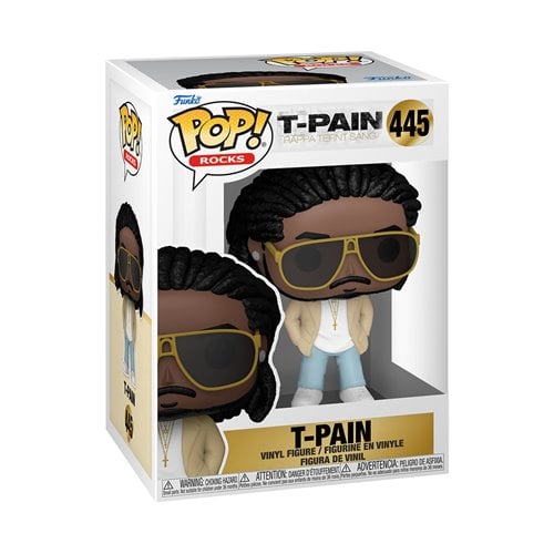 Funko Pop! #445 Rocks – T-Pain (Rappa Ternt Sanga) Vinyl Figure