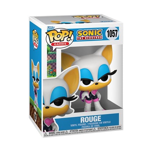 Funko Pop! Games 1057 – Sonic the Hedgehog – Rouge Vinyl Figure