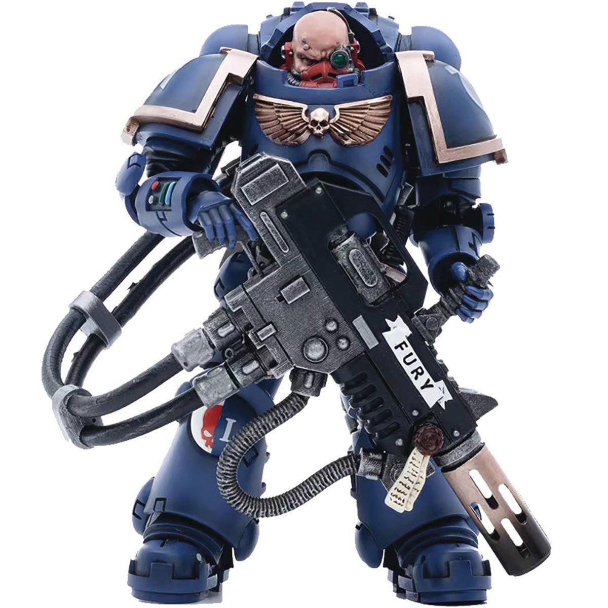 Warhammer 40k Ultramarines Primaris Eradicator Captain Tyanos Thio (1/18 Scale)