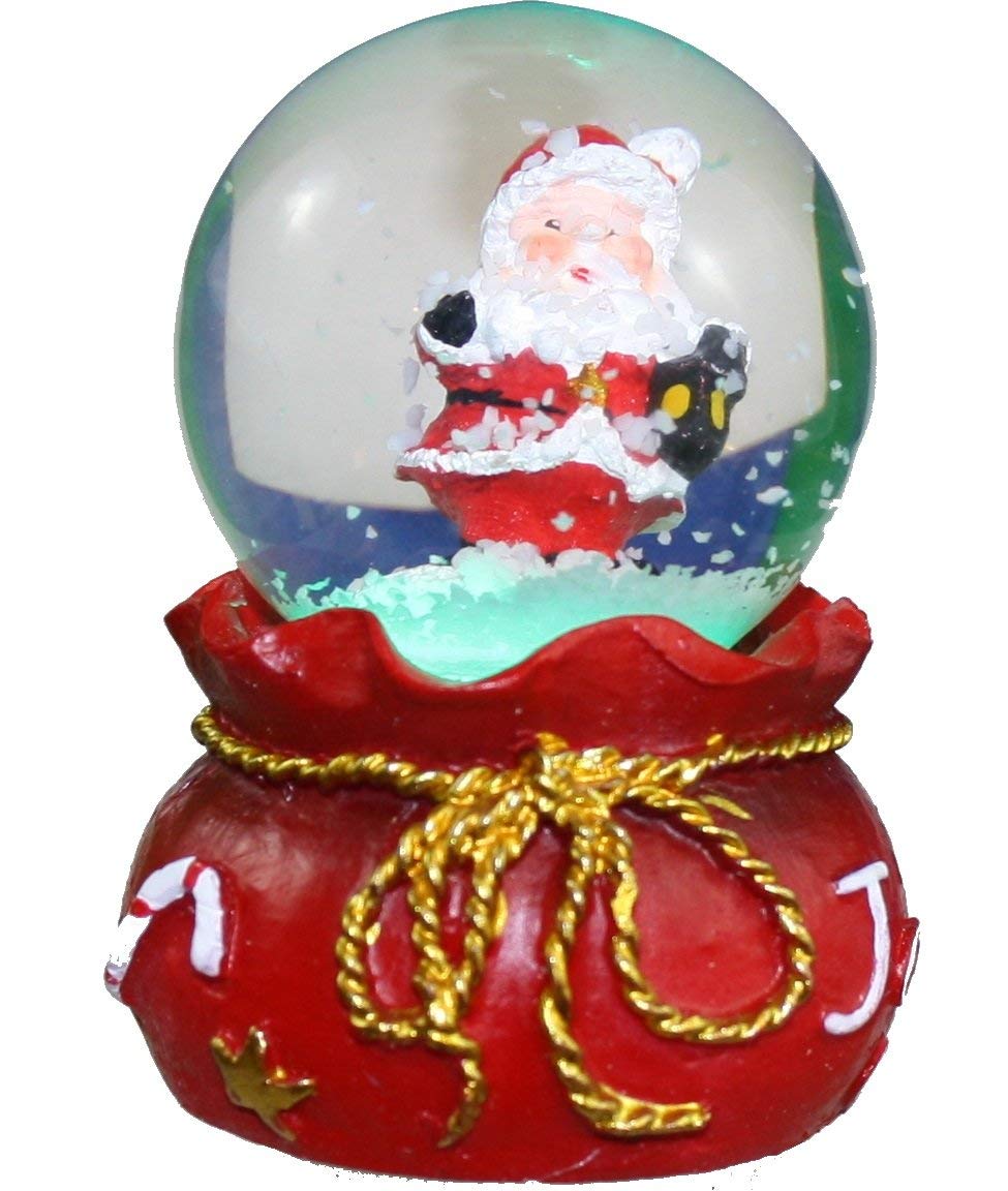 santa swirl dome