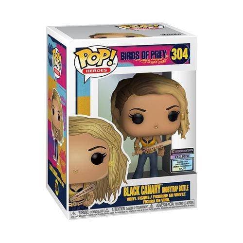 Funko Pop! Heroes 304 Birds of Prey Black Canary Funko Pop! w/ Collectible Card – EE Exclusive