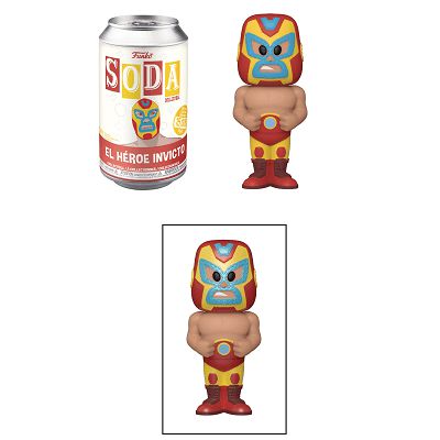 Funko Vinyl Soda Figure – Limited Edition – Marvel Lachadores – El Heroe Invicto (Iron Man)