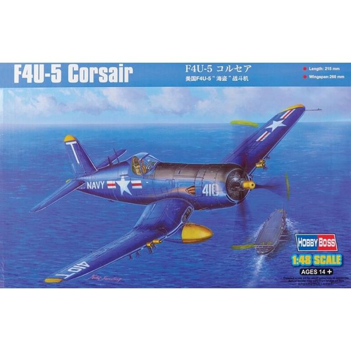 Hobby Boss 1/48 F4U-5 Corsair Plastic Model Kit