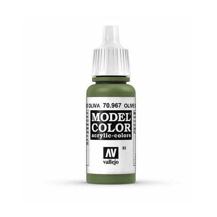 Vallejo Olive Green Model Color 17ml Acrylic Paint