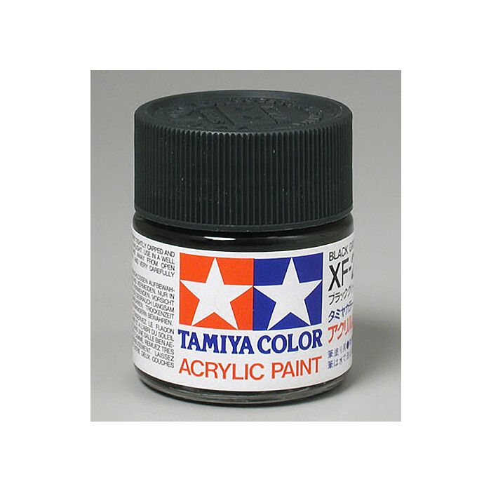 Tamiya Acrylic XF-27 Black Green 3/4 oz Paint Jar