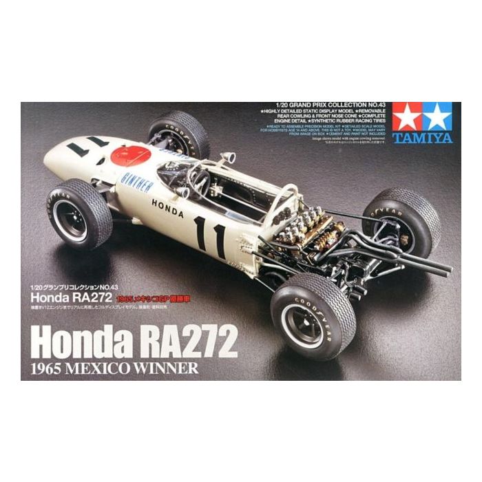 Tamiya 1/20 Honda F-1 RA272 Plastic Model Kit