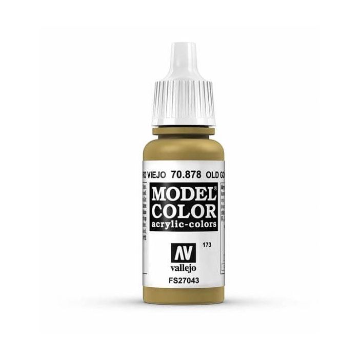 Vallejo Old Gold Model Color 17ml Acrylic Paint