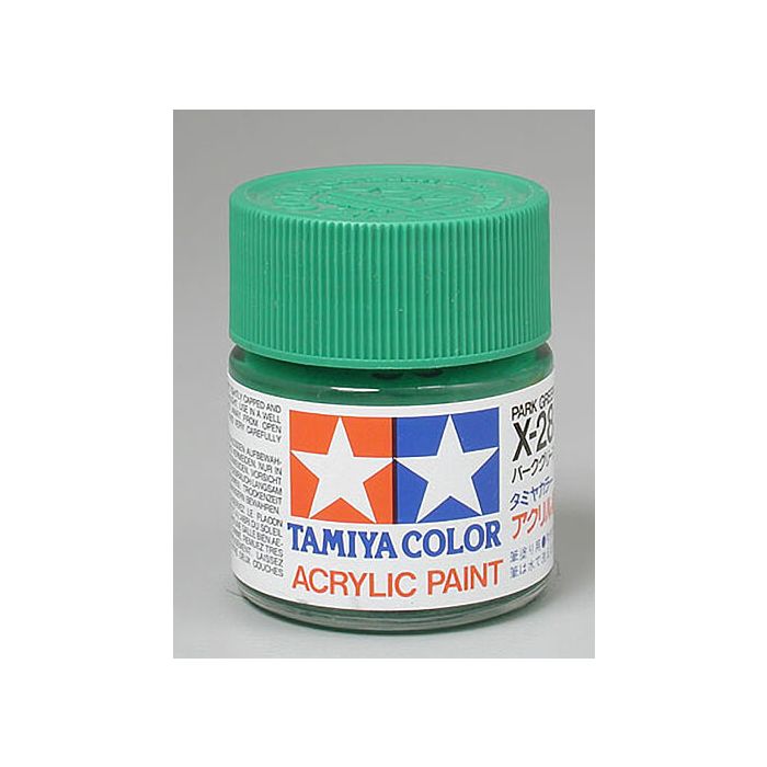 Tamiya Acrylic X-28 Park Green 3/4 oz Paint Jar