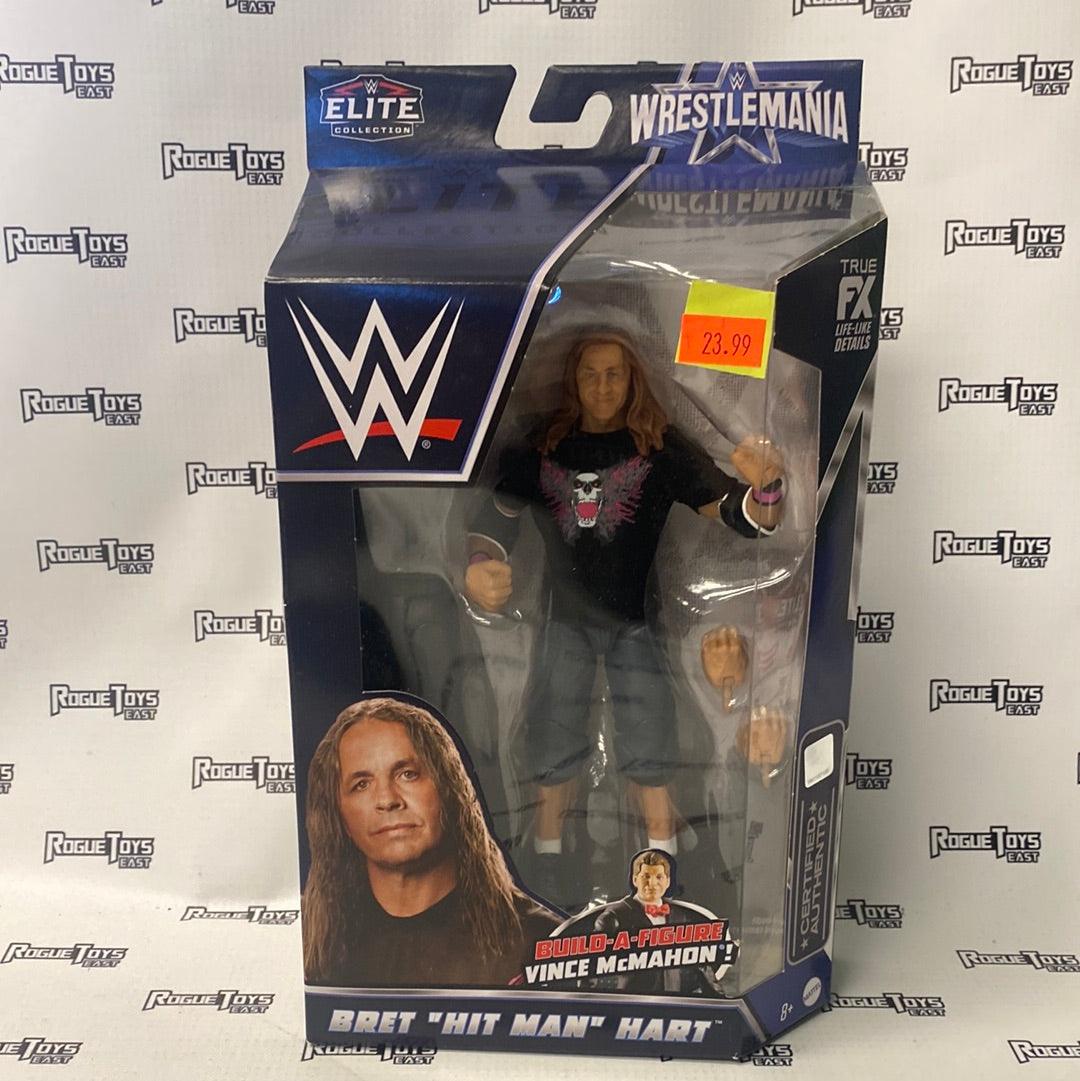 MATTEL WWE ELITE WRESTLEMANIA- BRET “THE HIT MAN” HART