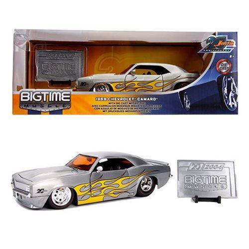 Jada 20th Anniversary Big Time Muscle 1969 Chevy Camaro 1:24 Scale Die-Cast Metal Vehicle