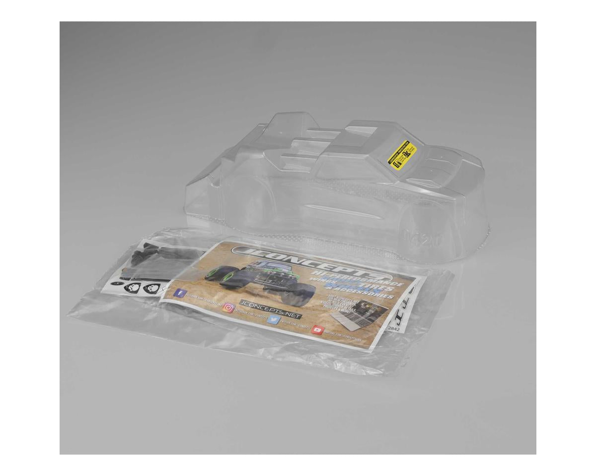 JConcepts Mini-T 2.0 “Finnisher” Body w/Rear Spoiler (Clear)