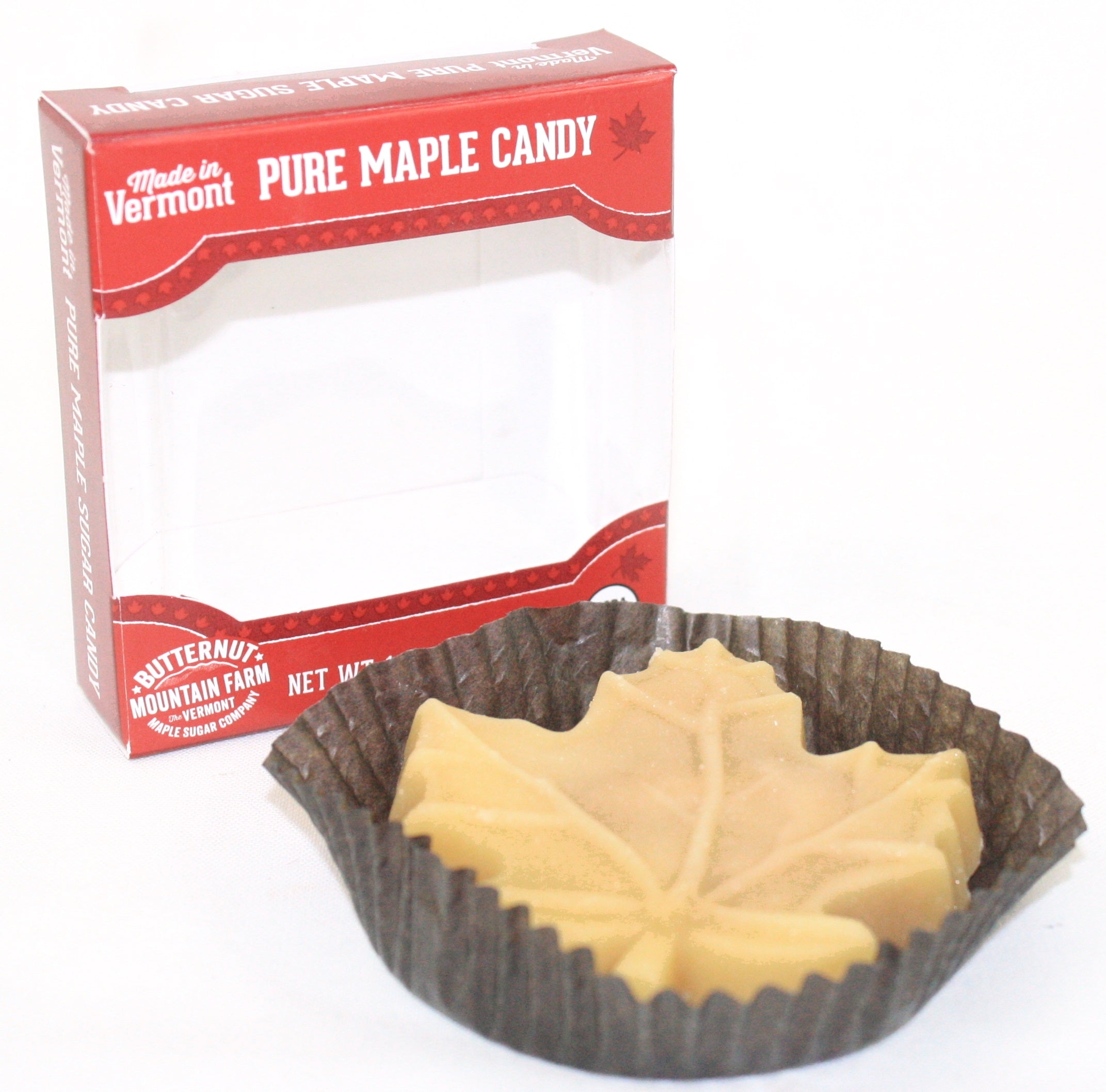 Maple Sugar Candy Leaf – 1.5oz